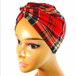 Women’s Satin Lined Turban Hair Wrap Chemo Scarf